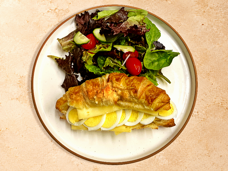 Parisian Egg and Gruyere Croissant 